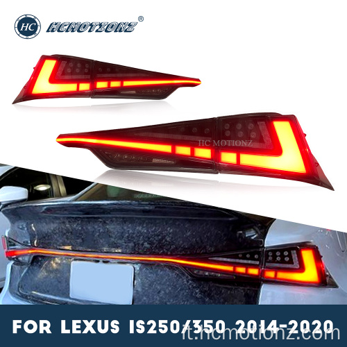 HCMotionz 2014-2020 Lexus IS250 IS350 Luci di coda a LED ISF